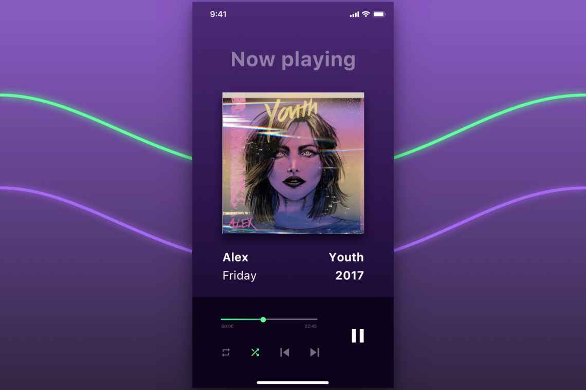Loco Music Player для Windows Phone - плейлист орієнтований і сповнений функцій